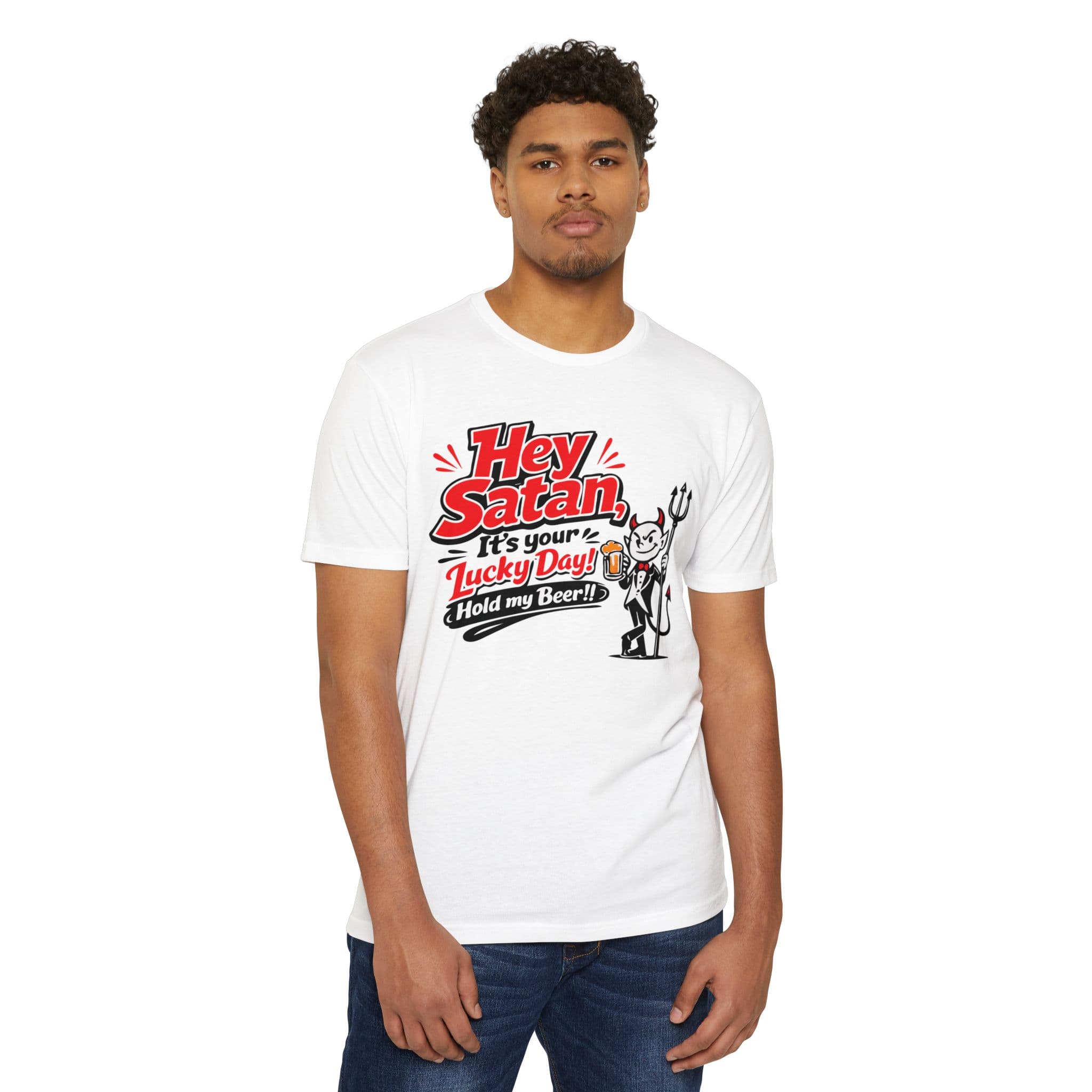 Hey Satan, Hold My Beer! T-Shirt
