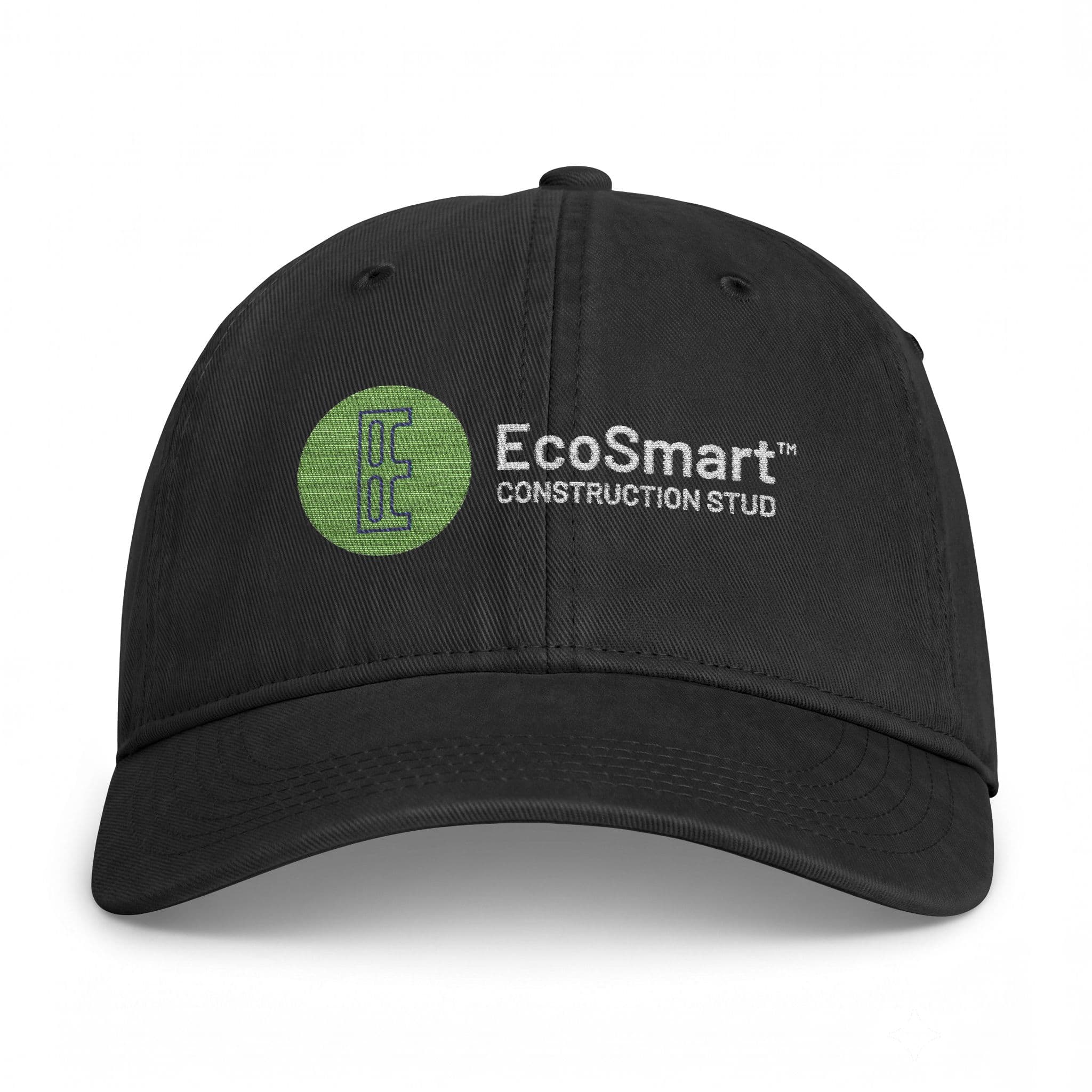 Coastal Washed Cap — EcoSmart Coastal Living Dad Hat (Washed Cotton, Embroidered Logo)
