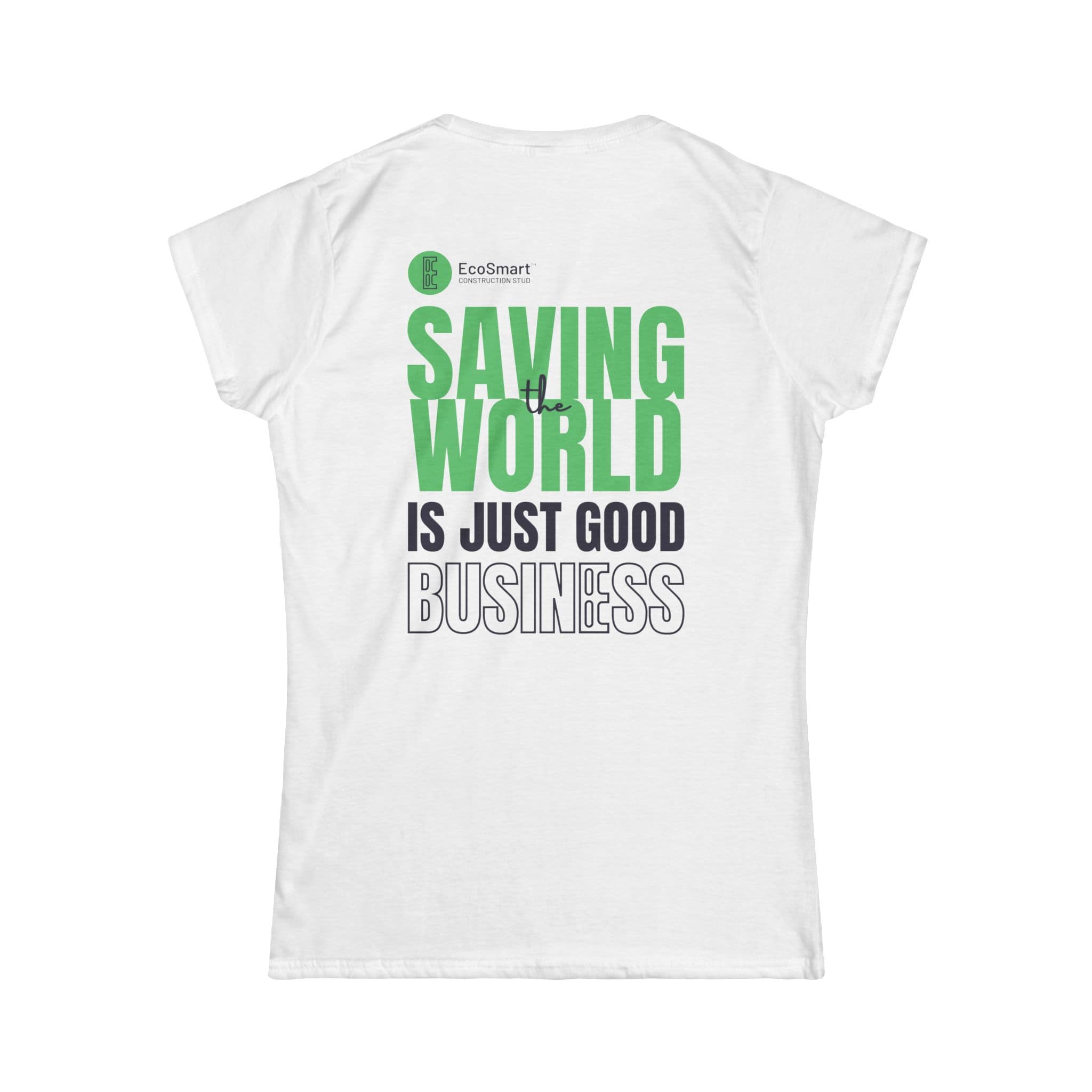 Saving the world with ESS Women's Softstyle Tee